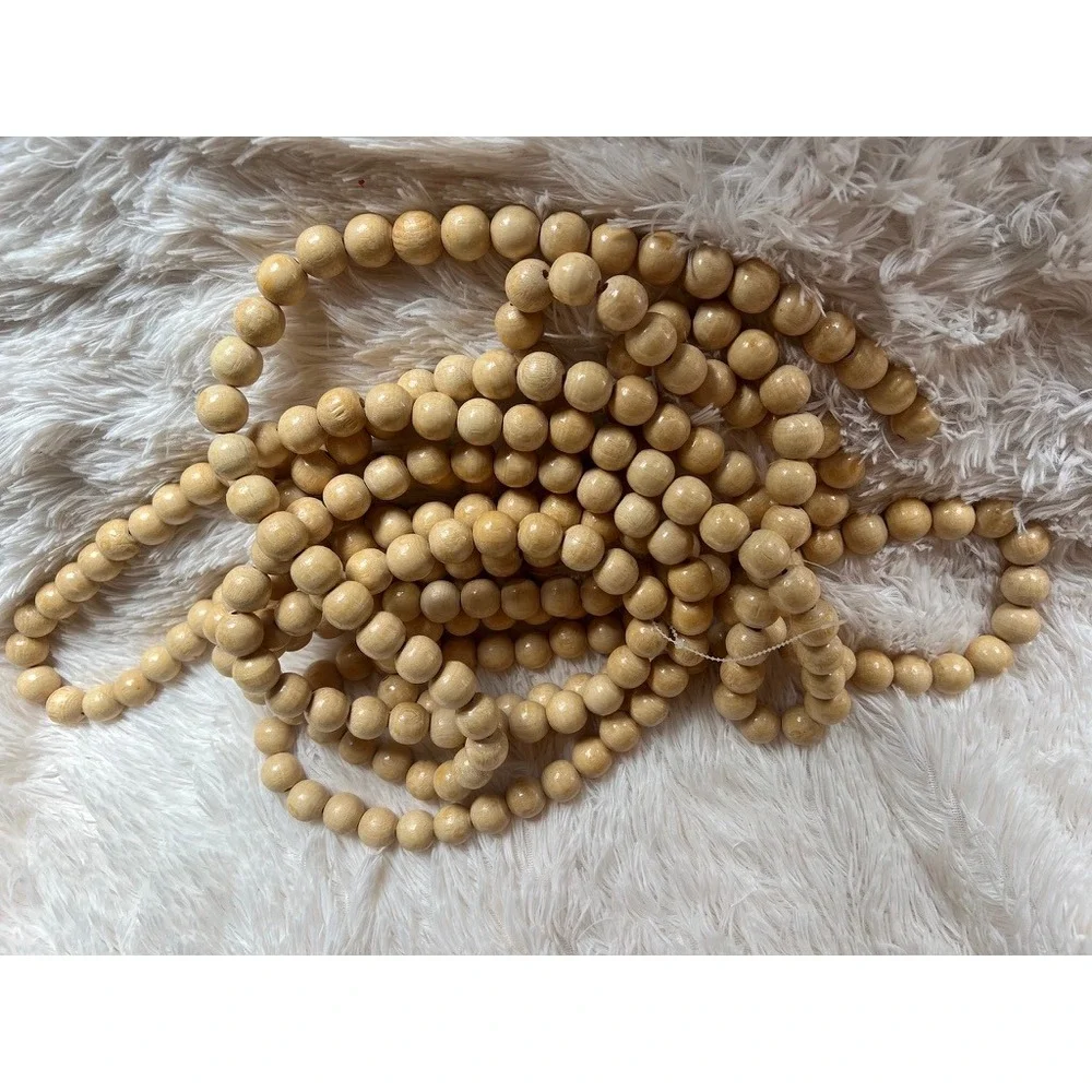 Wood Bead Garland 100